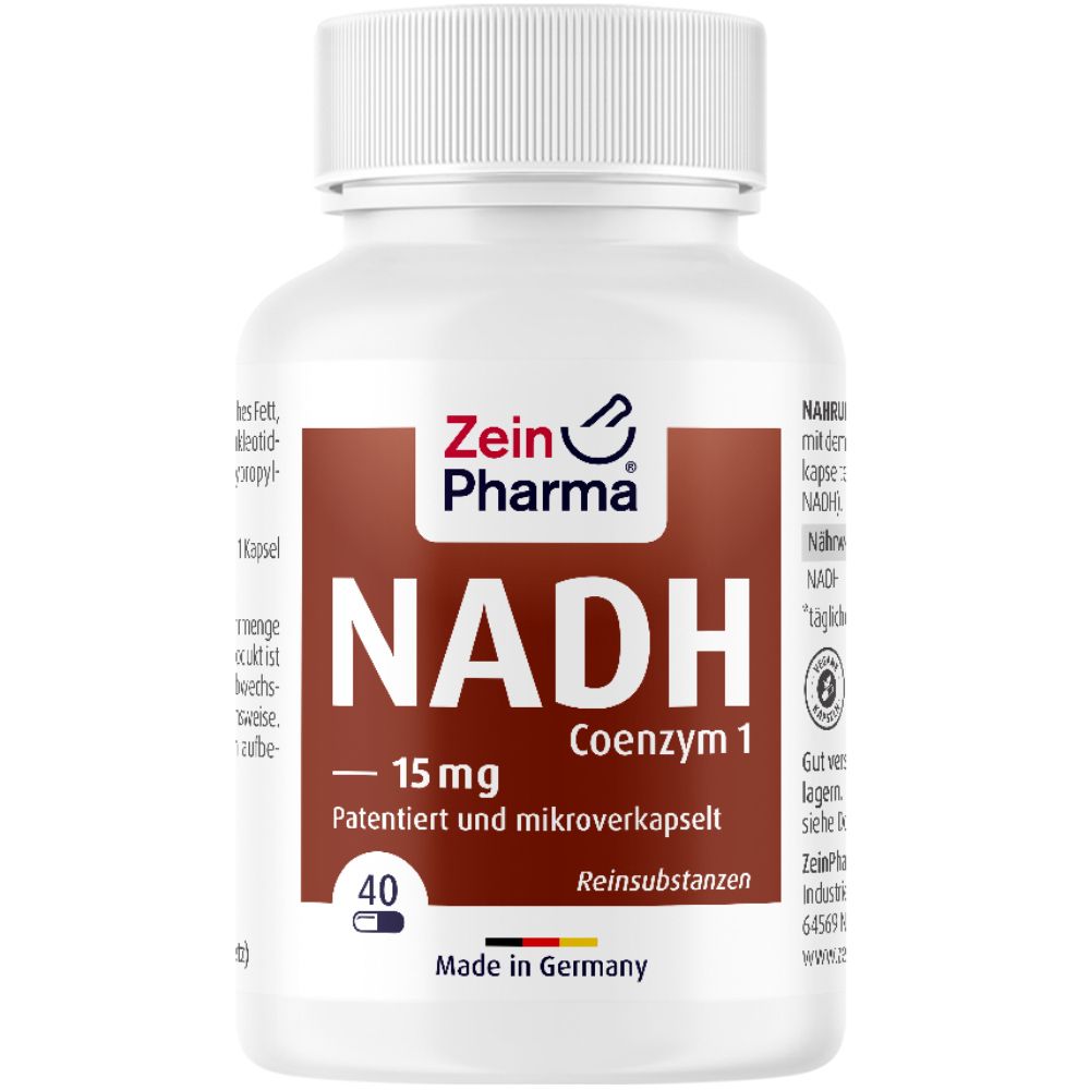 Nadh Kapseln Coenzym 1 15 mg ZeinPharma