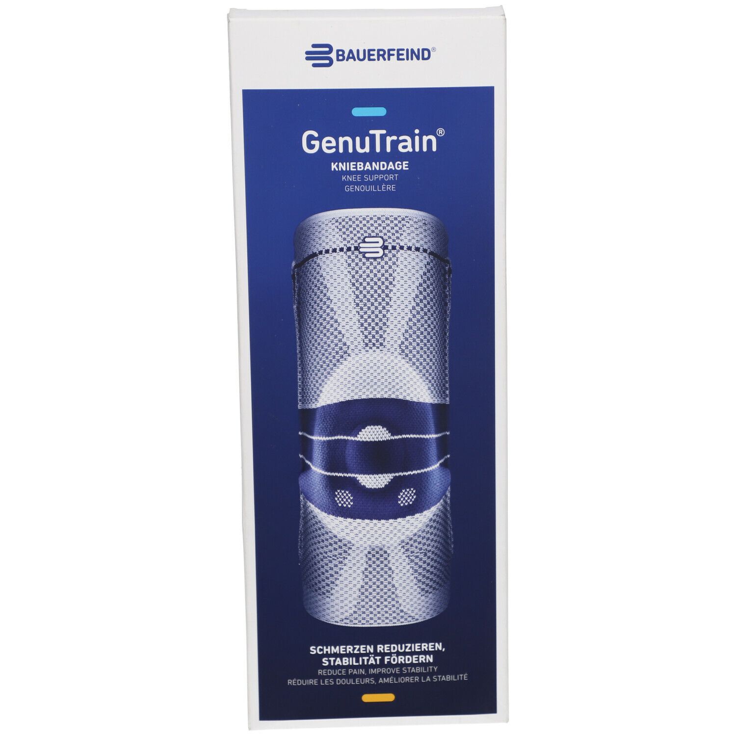 Genutrain Kniebandage Gr.7 schwarz 1 St Bandage(s)