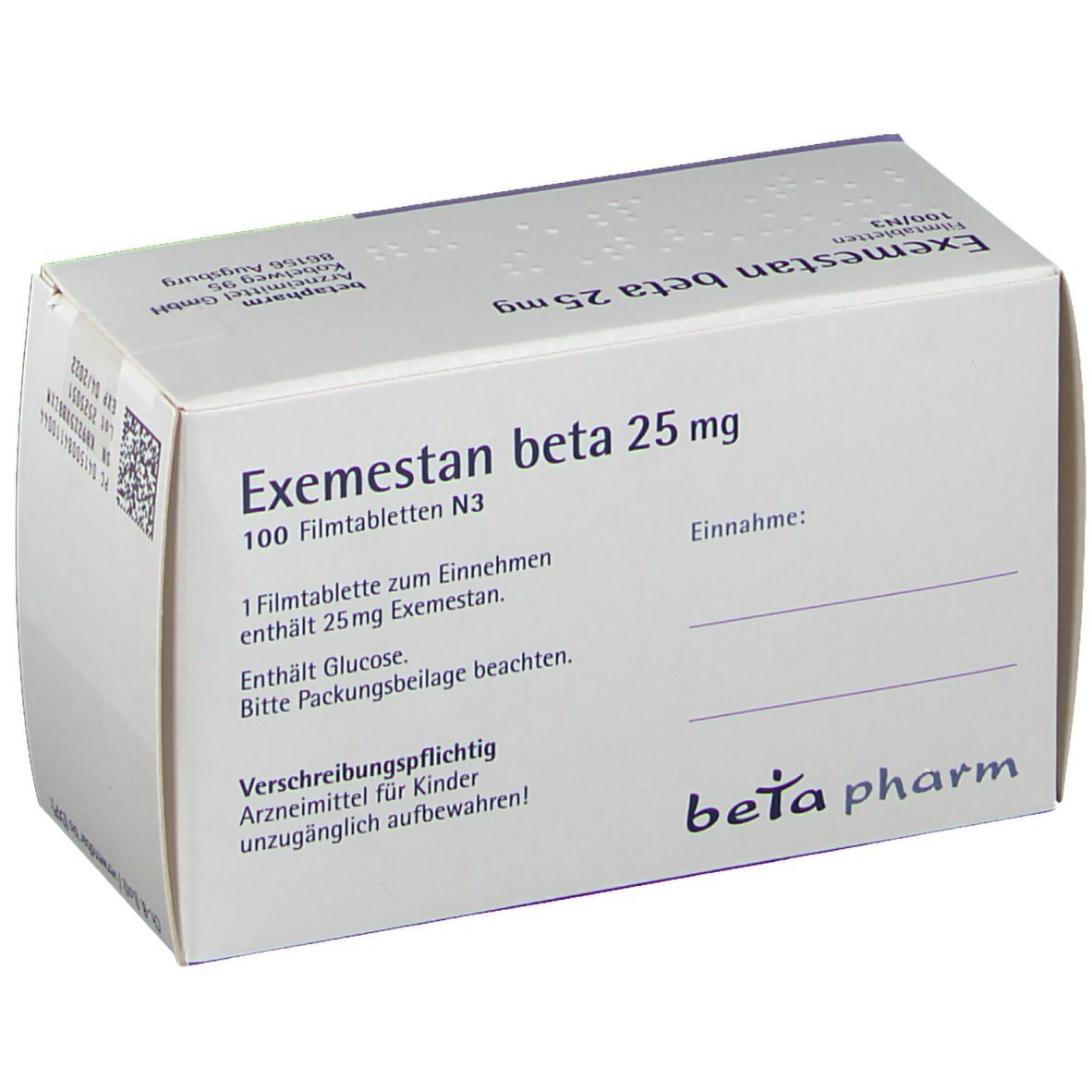 Exemestan beta 25 mg