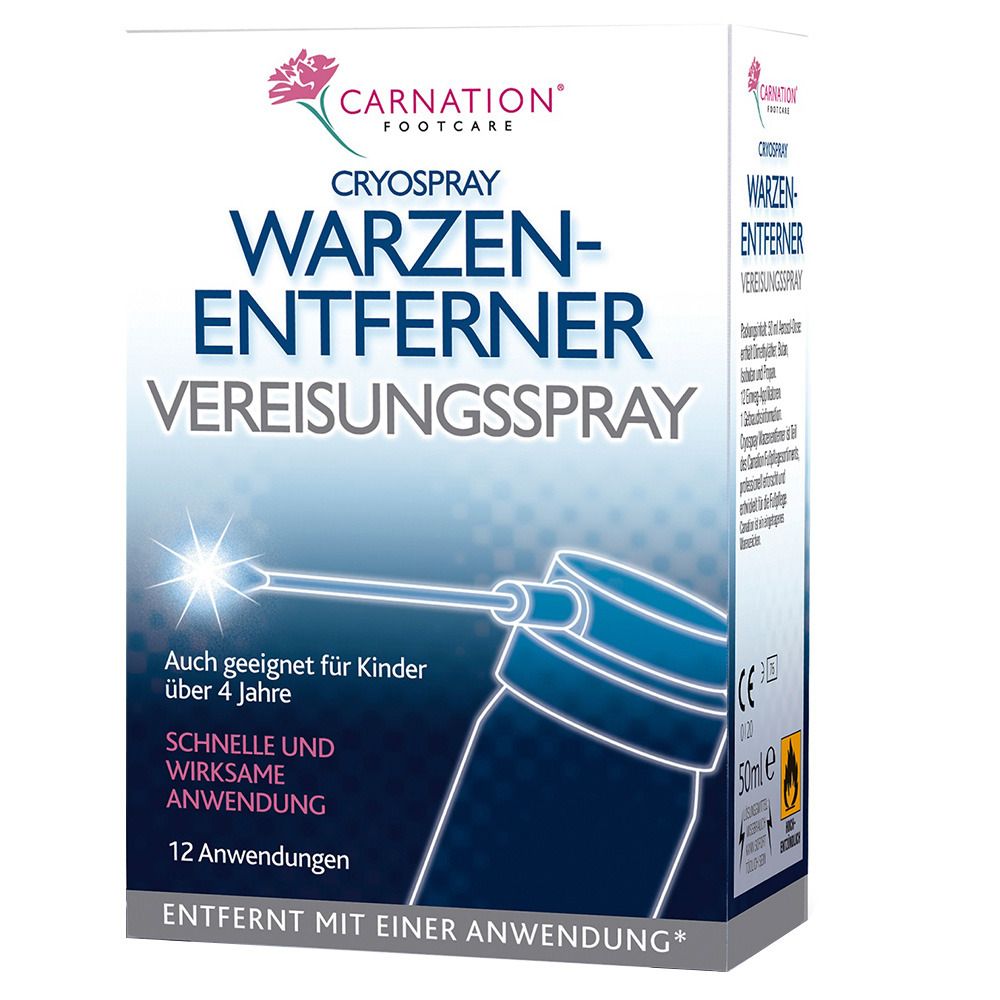 Carnation® Spray glacé anti-verrues