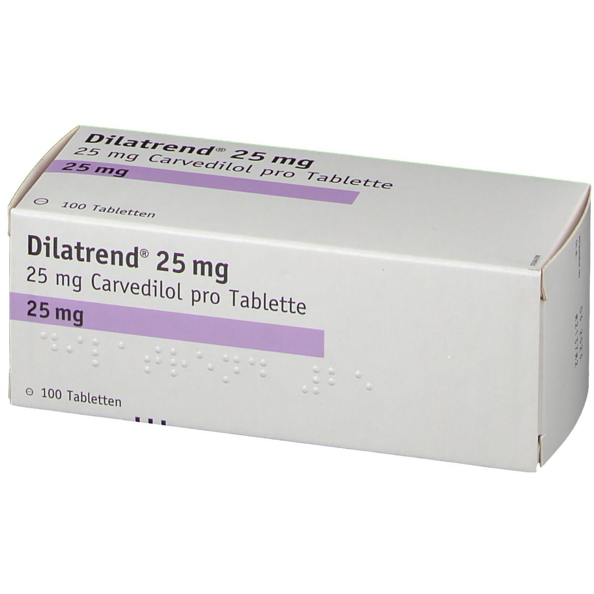 Dilatrend 25 Mg 100 St Mit Dem E Rezept Kaufen Shop Apotheke