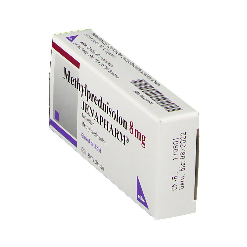 Methylprednisolon 8 mg JENAPHARM®