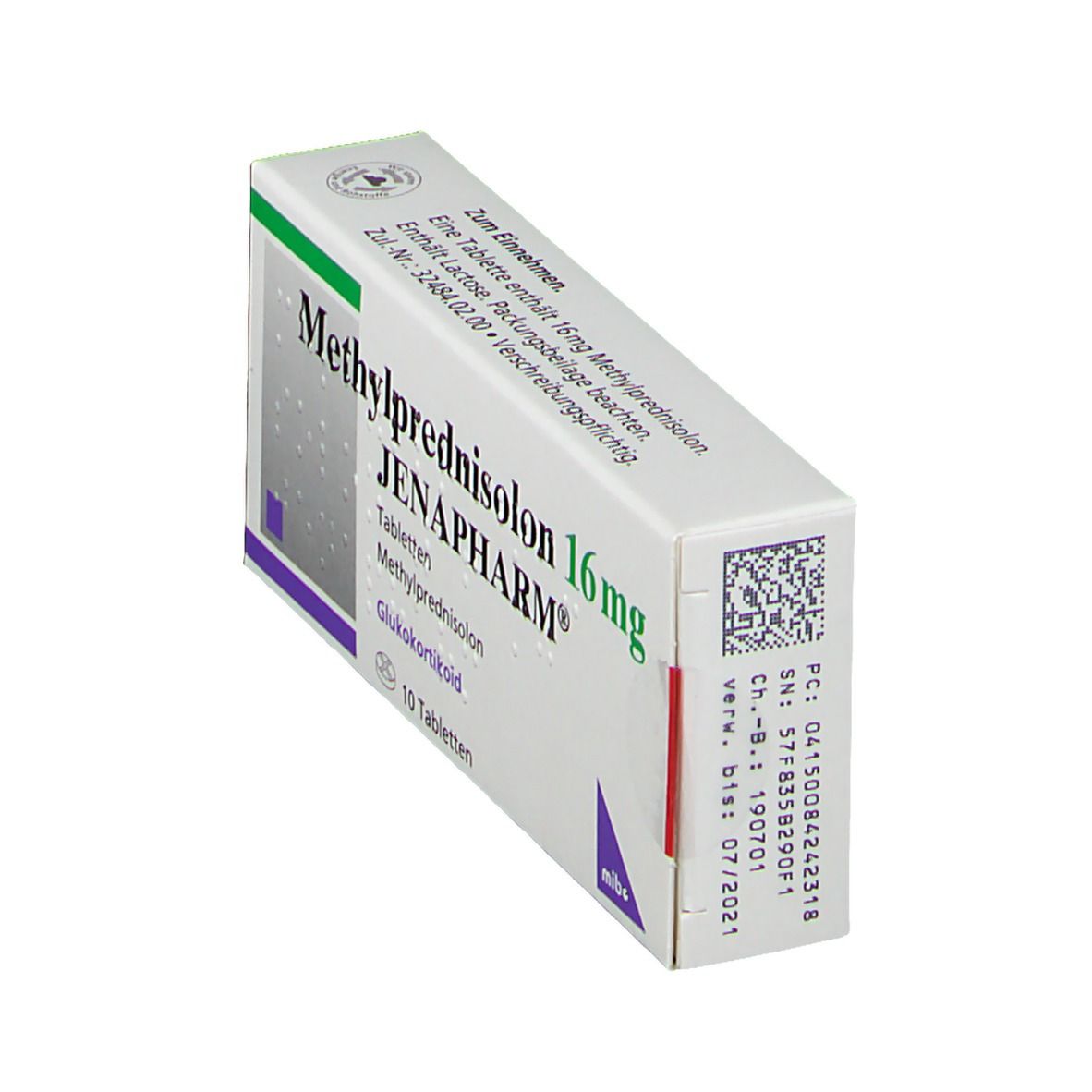 Methylprednisolon 16 mg JENAPHARM®