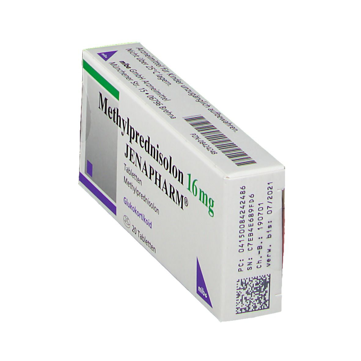 Methylprednisolon 16 mg JENAPHARM®