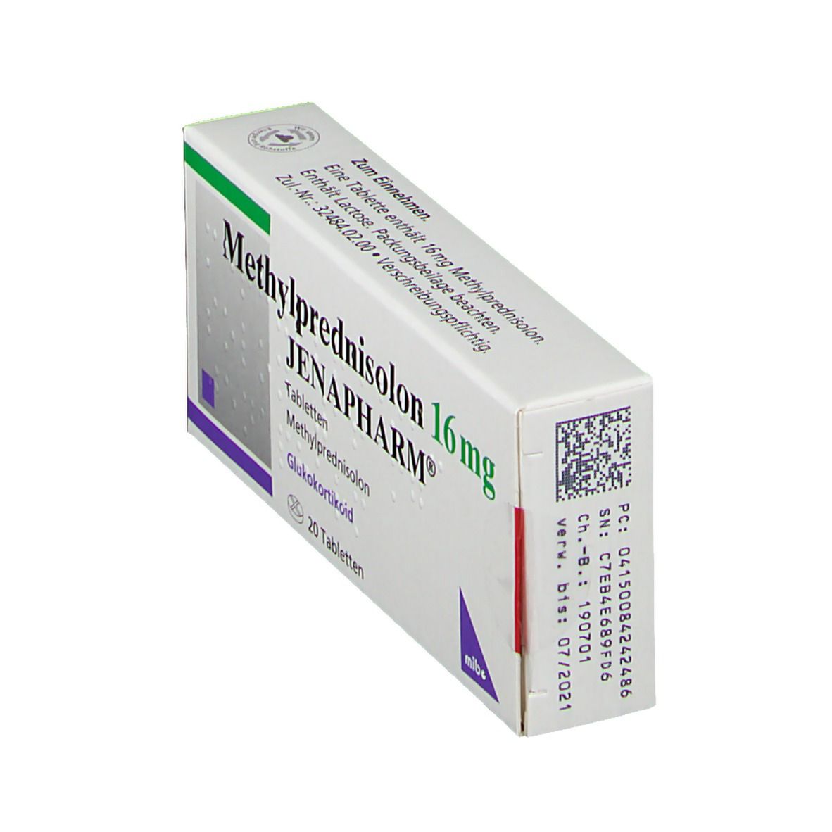 Methylprednisolon 16 mg JENAPHARM®