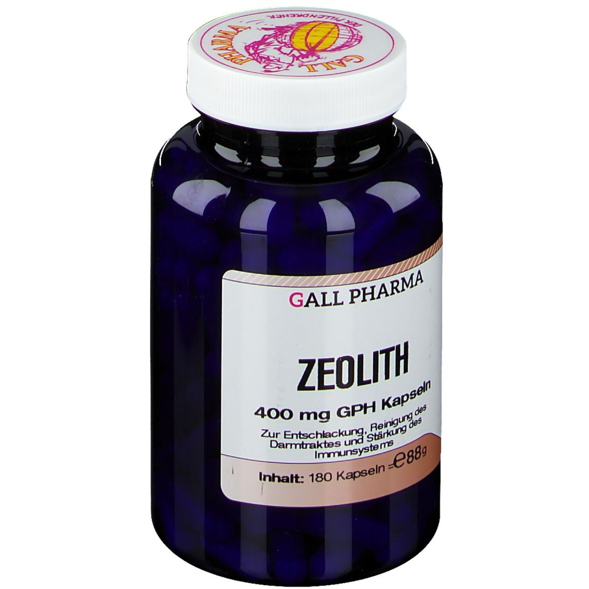 GALL PHARMA Zeolith 400 mg GPH Kapseln