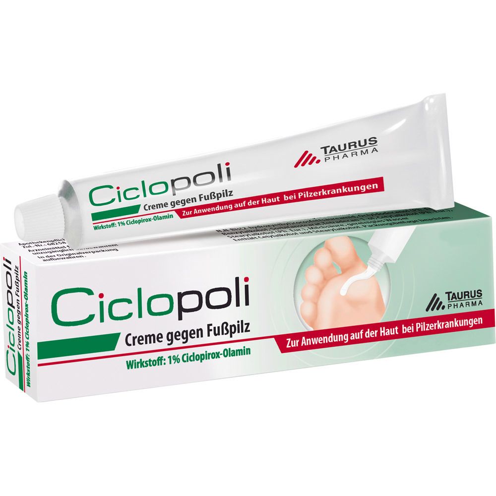 Ciclopoli® Creme gegen Fußpilz