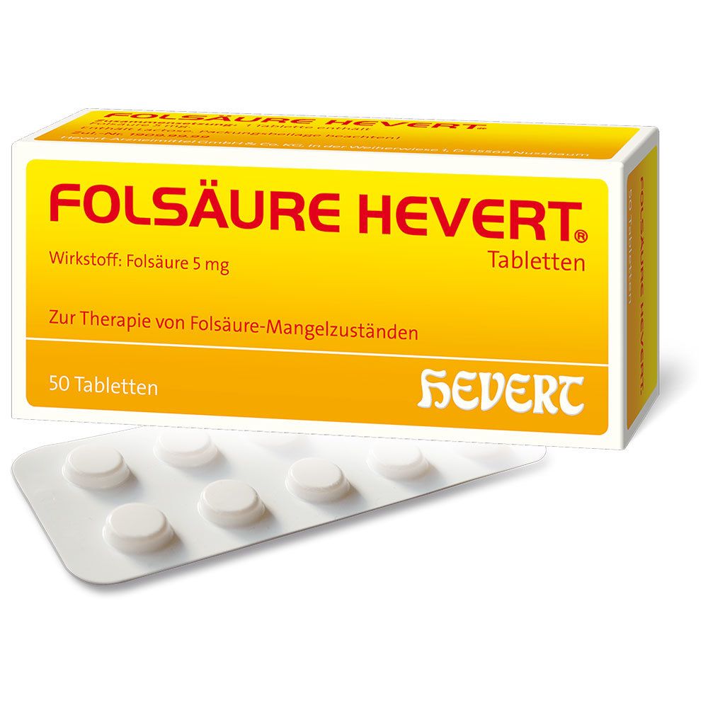 FOLSÄURE HEVERT® Tabletten