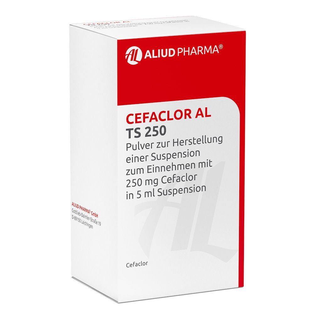 Cefaclor AL TS 250 100 ml mit dem E-Rezept kaufen - SHOP APOTHEKE