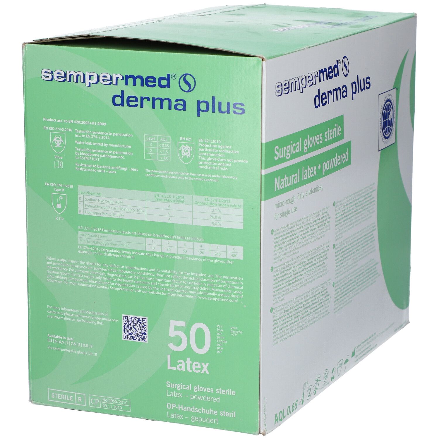 Sempermed Derma Plus Steril Gr. 7,5