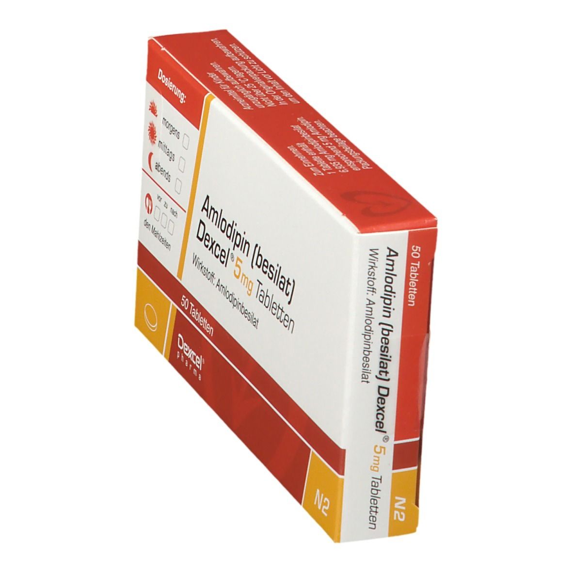 Amlodipin besilat Dexcel® 5 mg