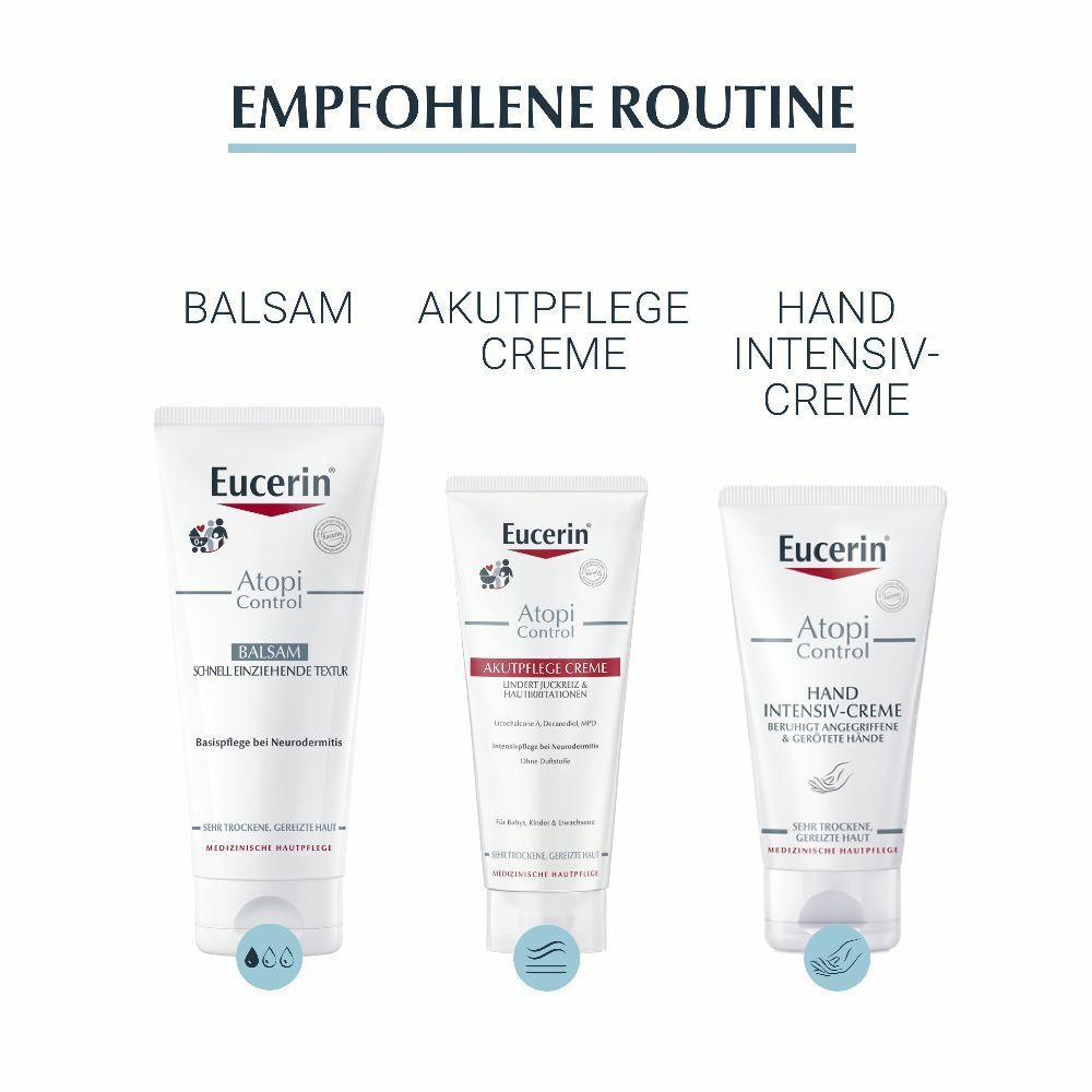 Eucerin® AtopiControl Gesichtscreme – Feuchtigkeitsspendende Pflege für trockene Gesichtshaut