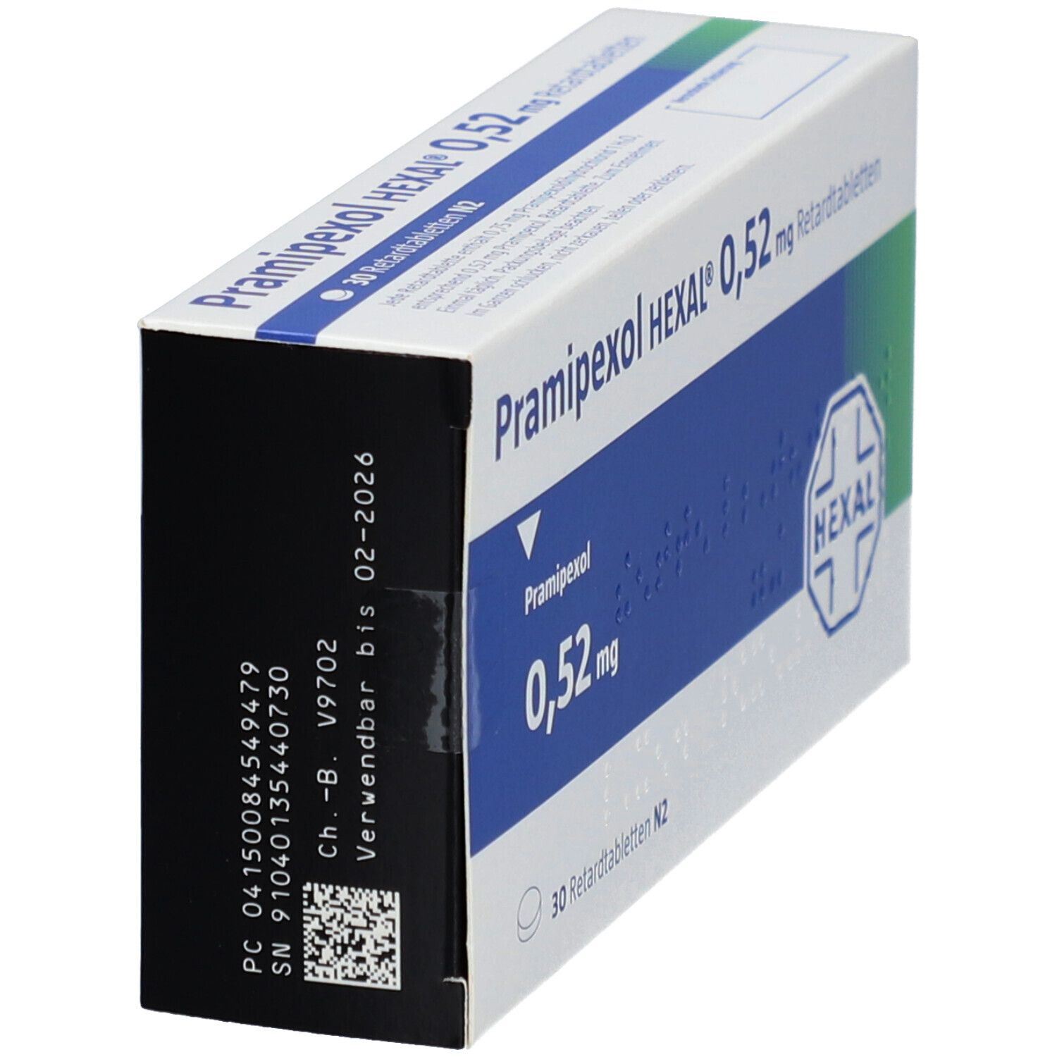 Pramipexol Hexal 0,52 mg Retardtabletten 30 St Retard-Tabletten