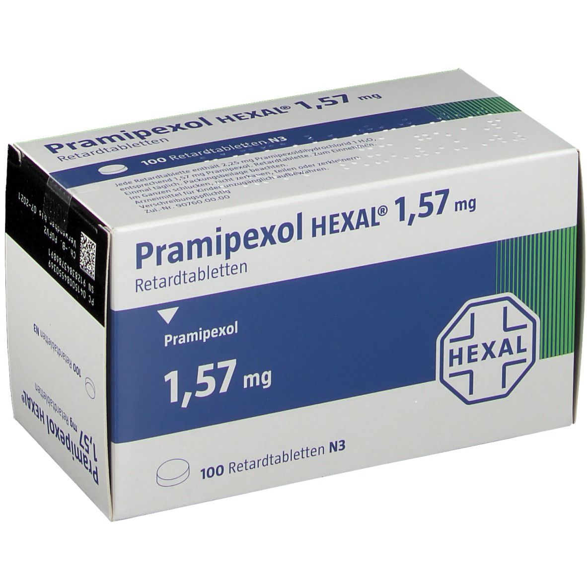 Pramipexol HEXAL® 1,57 mg