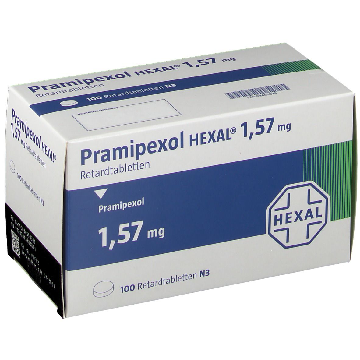 Pramipexol HEXAL® 1,57 mg