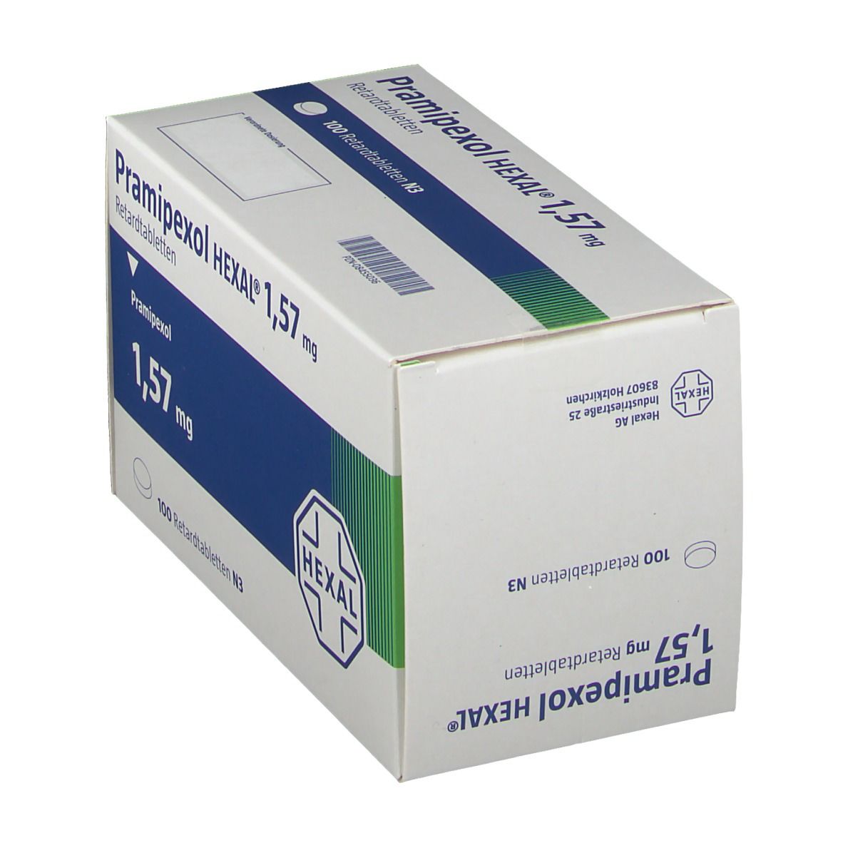 Pramipexol HEXAL® 1,57 mg