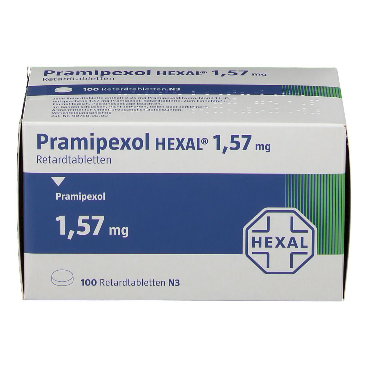 Pramipexol HEXAL® 1,57 mg