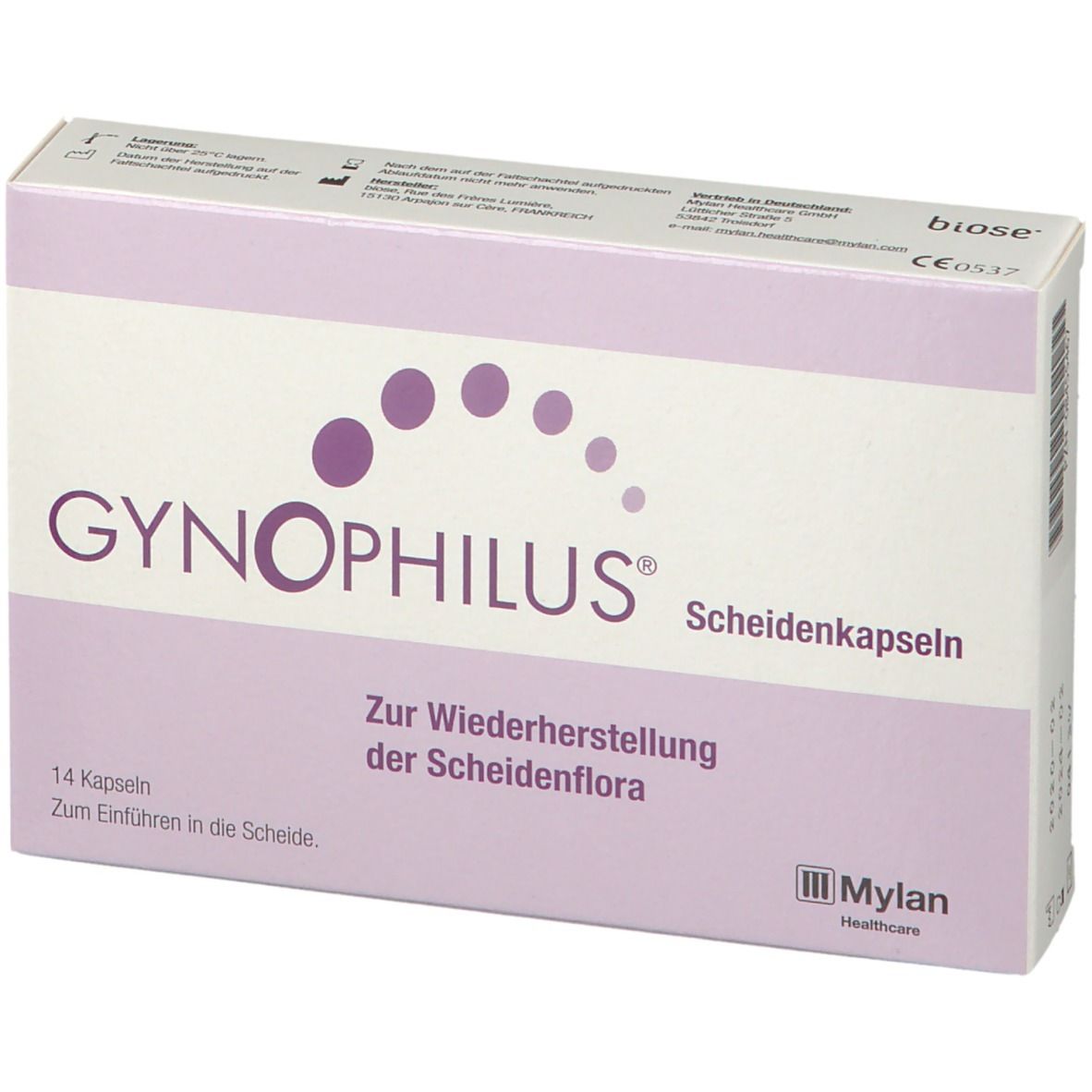 GYNOPHILUS® Scheidenkapseln
