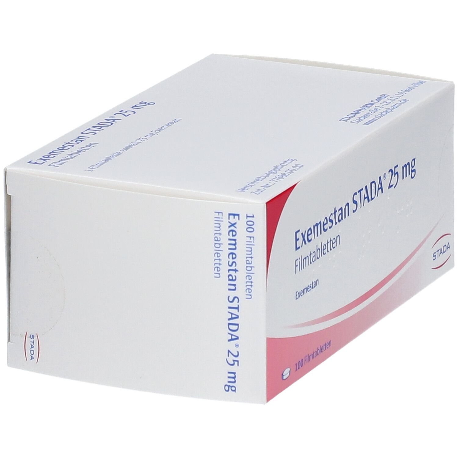 Exemestan Stada 25 mg Filmtabletten 100 St