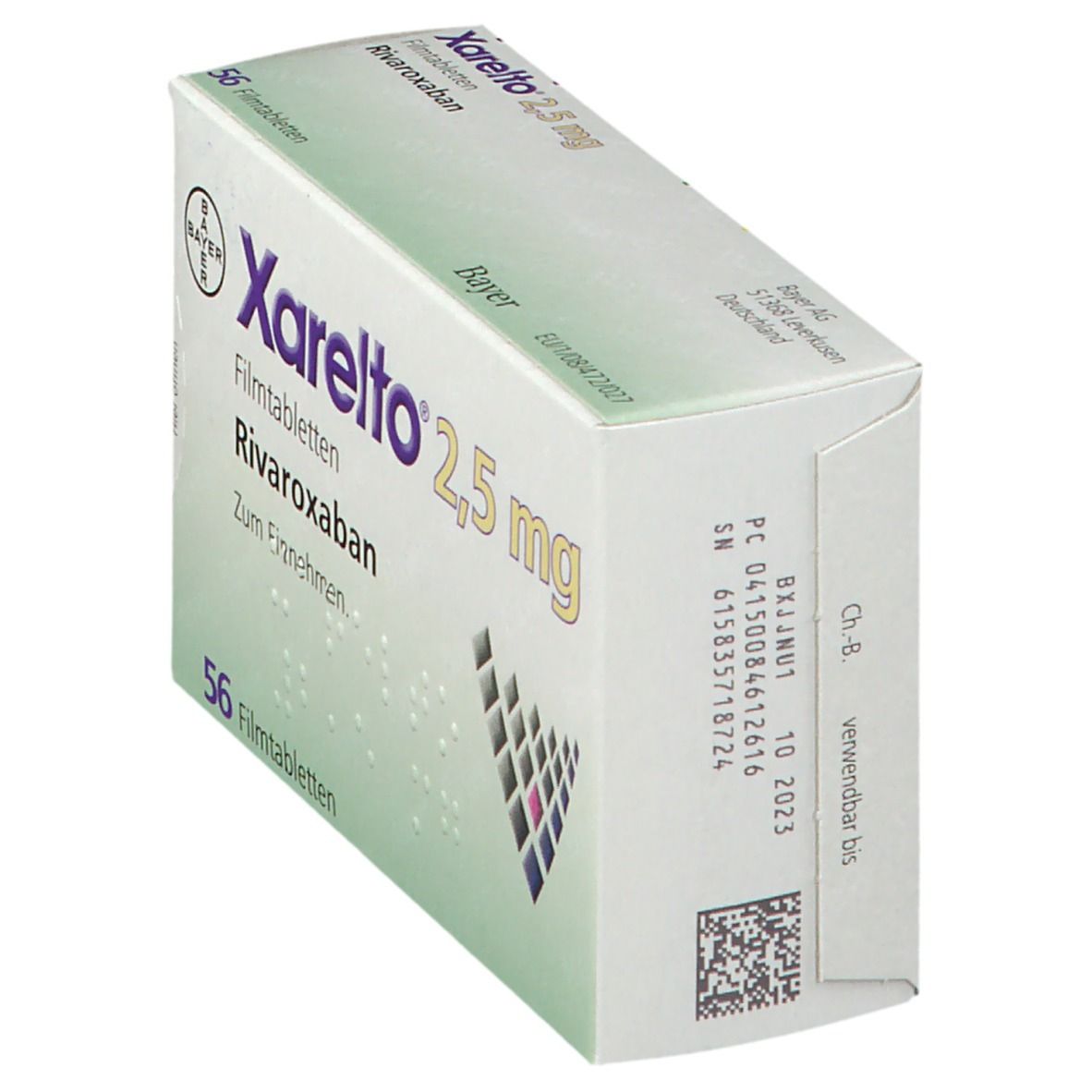 Xarelto 2,5 mg Filmtabletten 1x56 St