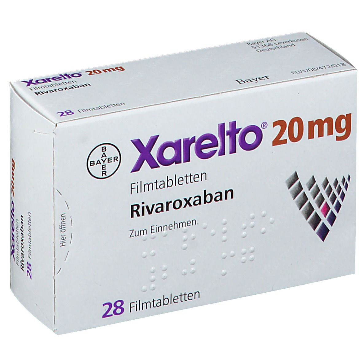 xarelto Xarelto® 1 mg 1 St - shop-apotheke.com