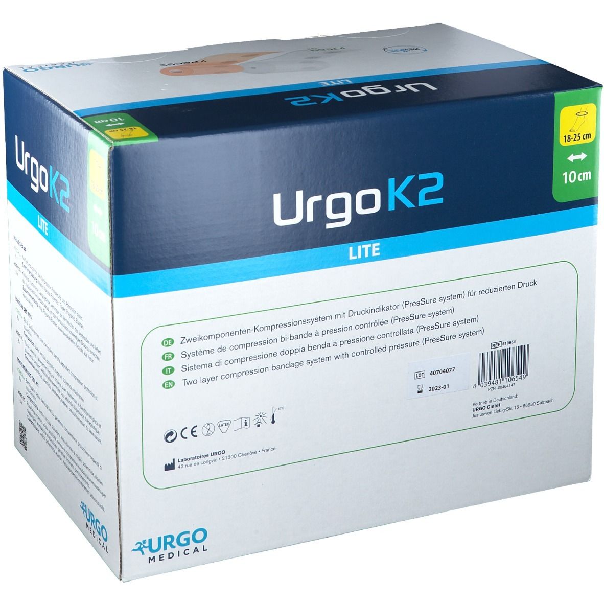 URGOK2LITE KSYST 10KU18-25