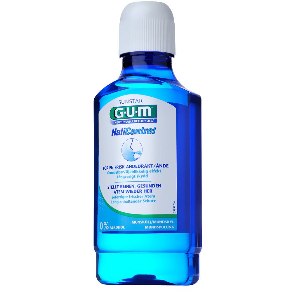 Gum® HaliControl Bain de bouche sans alcool