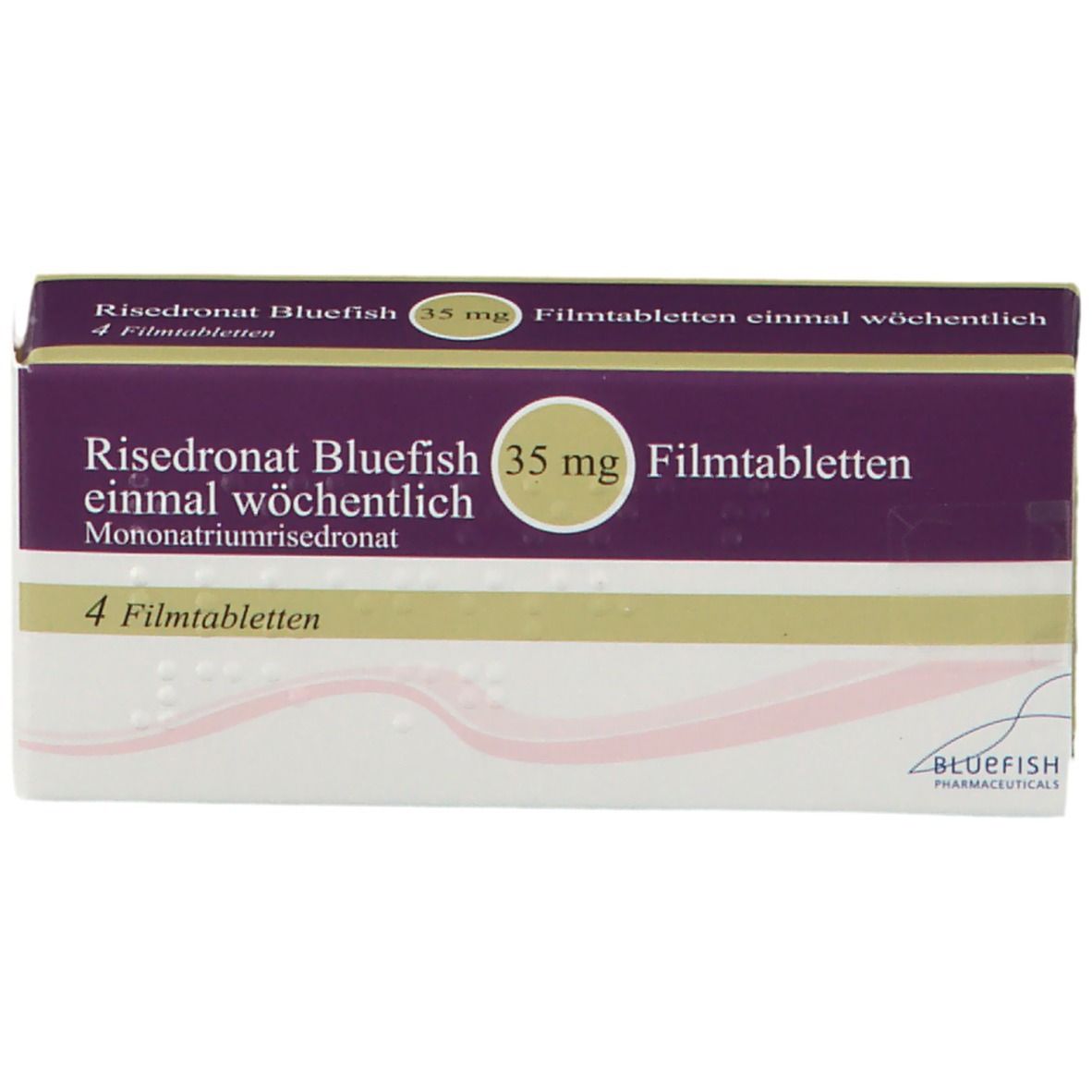 Risedronat Bluefish 35 mg einmal wöchentlich