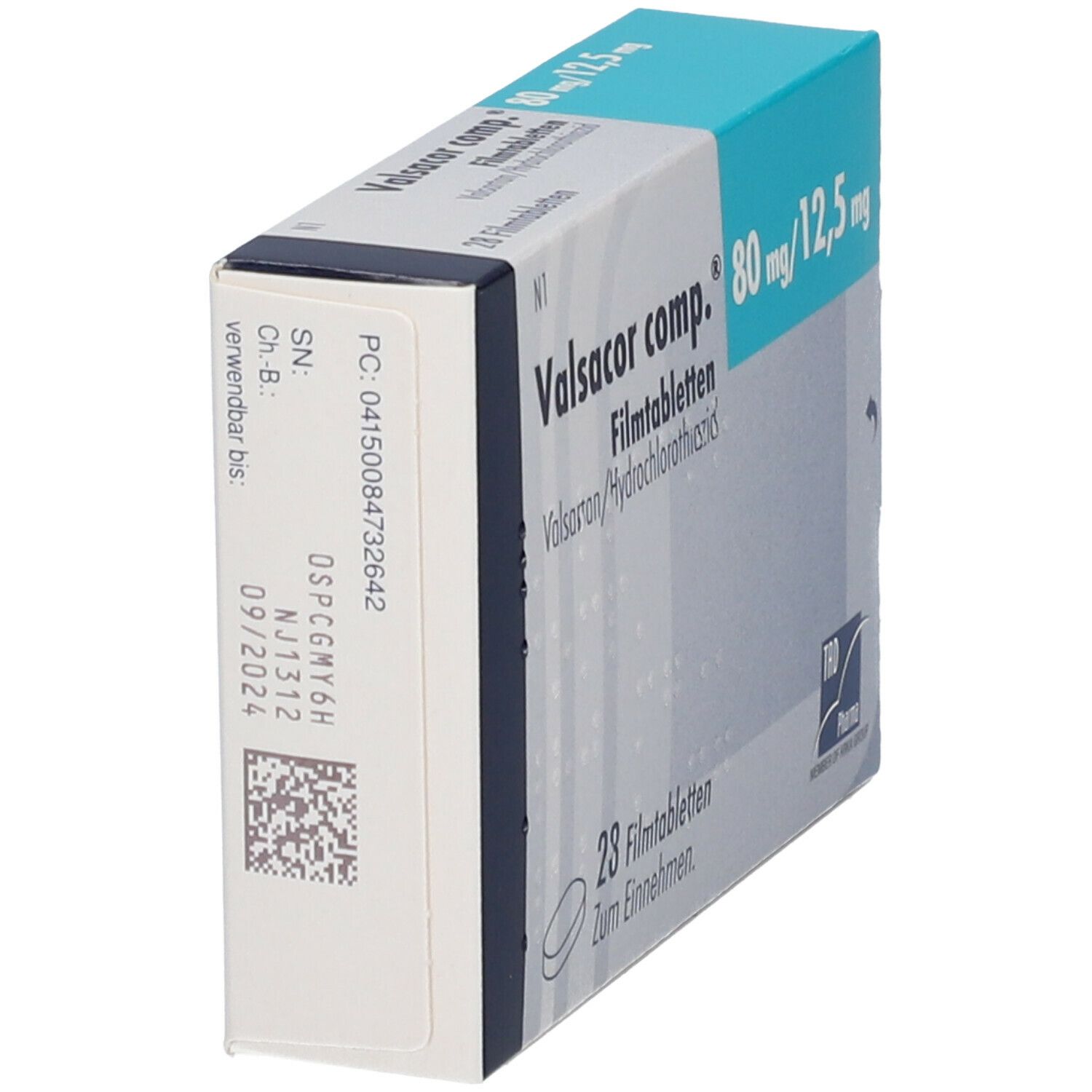 Valsacor comp.80 mg/12,5 mg Filmtabletten 28 St