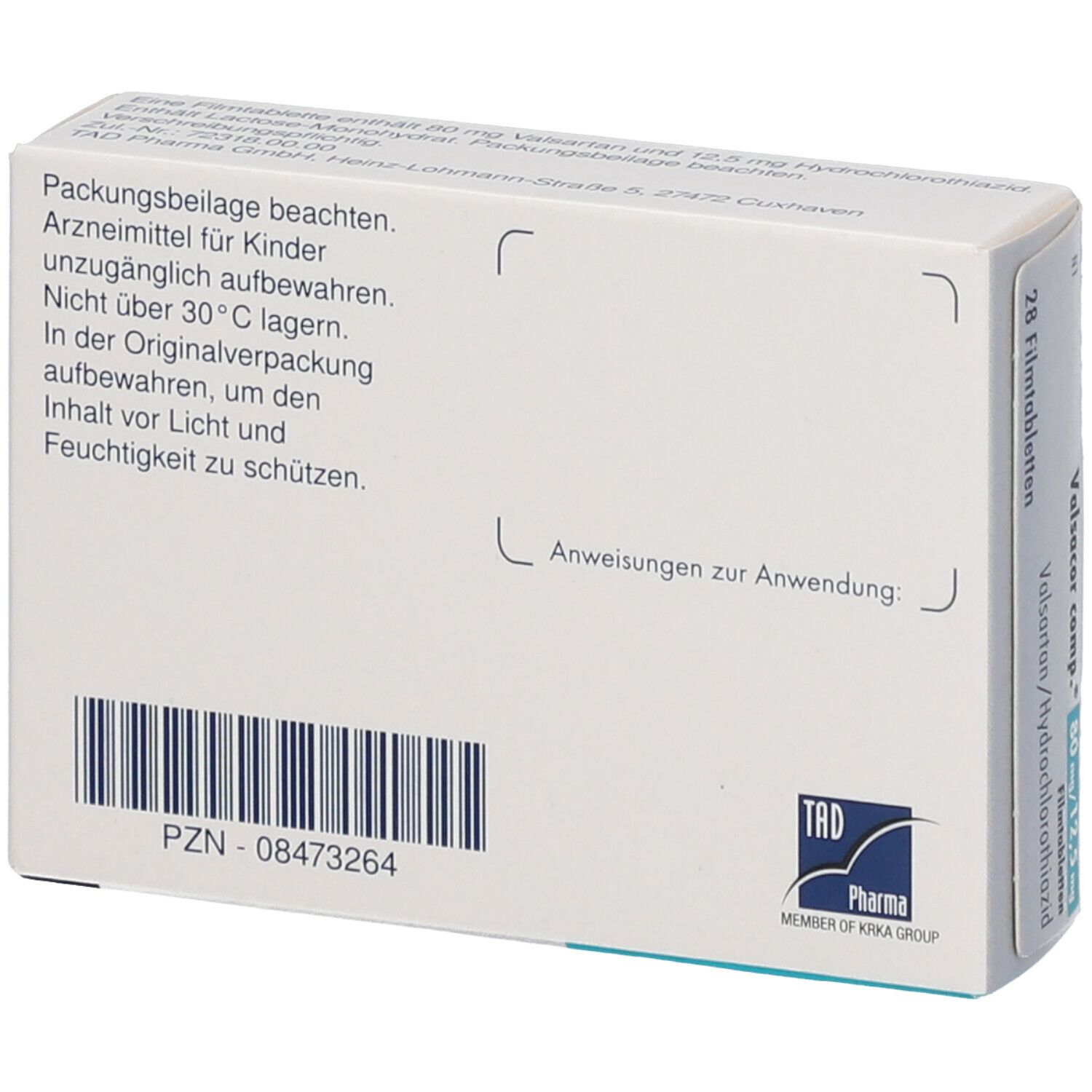 Valsacor comp.® 80 mg/12,5 mg