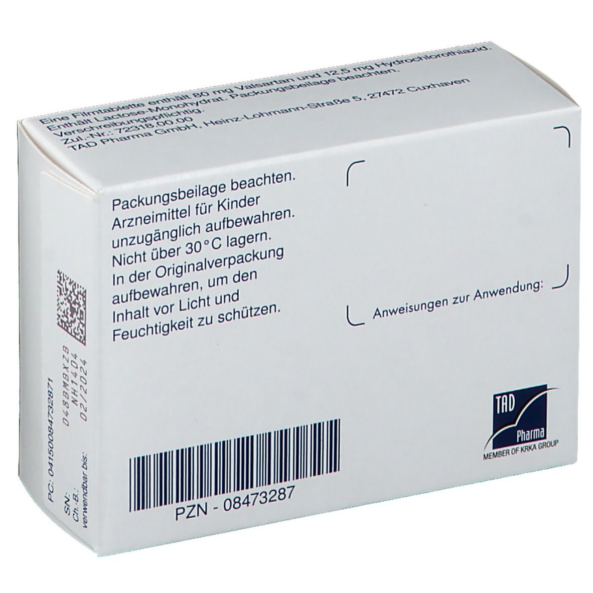 Valsacor comp.® 80 mg/12,5 mg