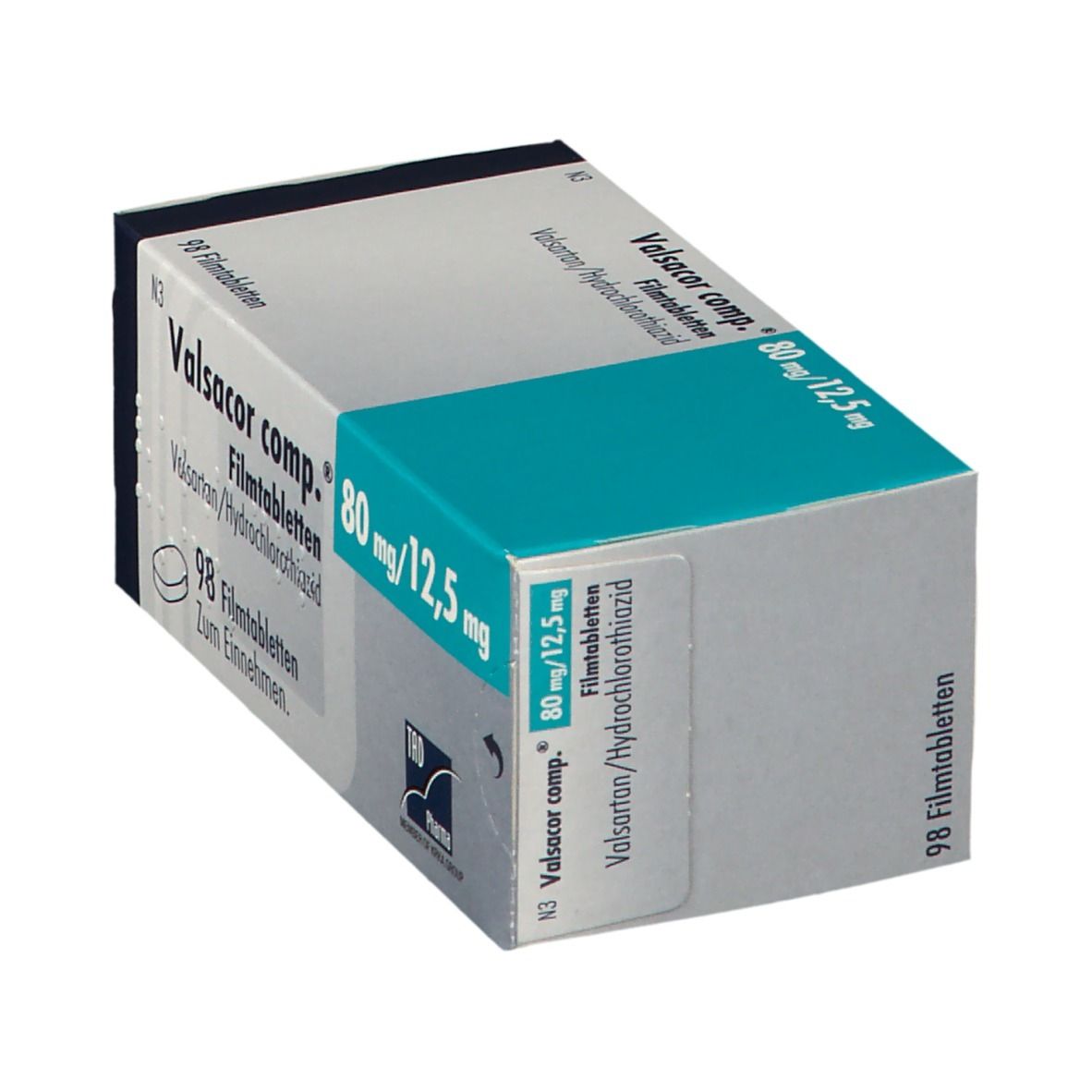 Valsacor comp.80 mg/12,5 mg Filmtabletten 98 St