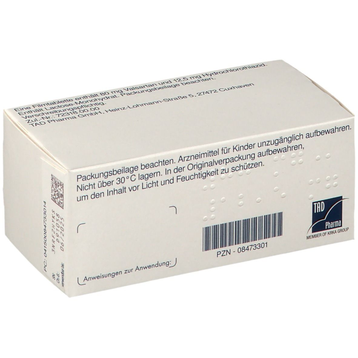 Valsacor comp.® 80 mg/12,5 mg