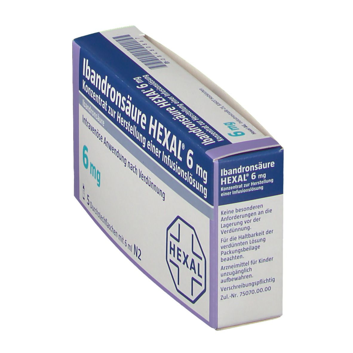 Ibandronsäure HEXAL® 6 mg