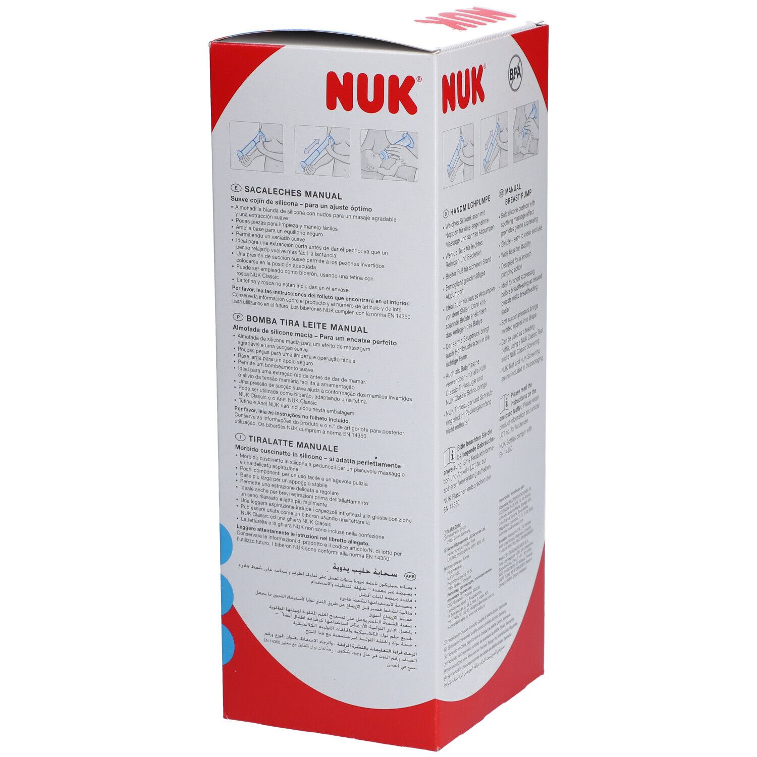 NUK® Soft & Easy Handmilchpumpe