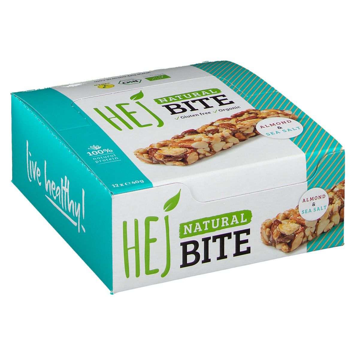 Hejbar Natural Bite Almond & Sea Salt