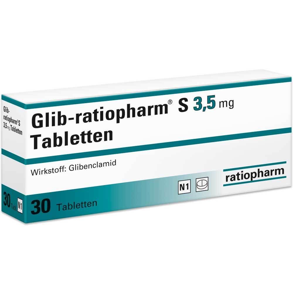 Glib-ratiopharm® S 3,5 mg