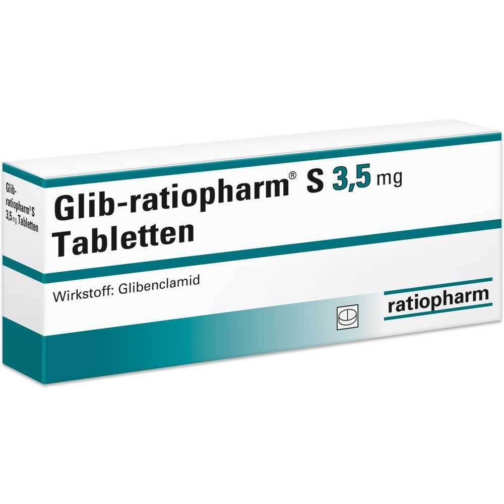 Glib-ratiopharm® S 3,5 mg