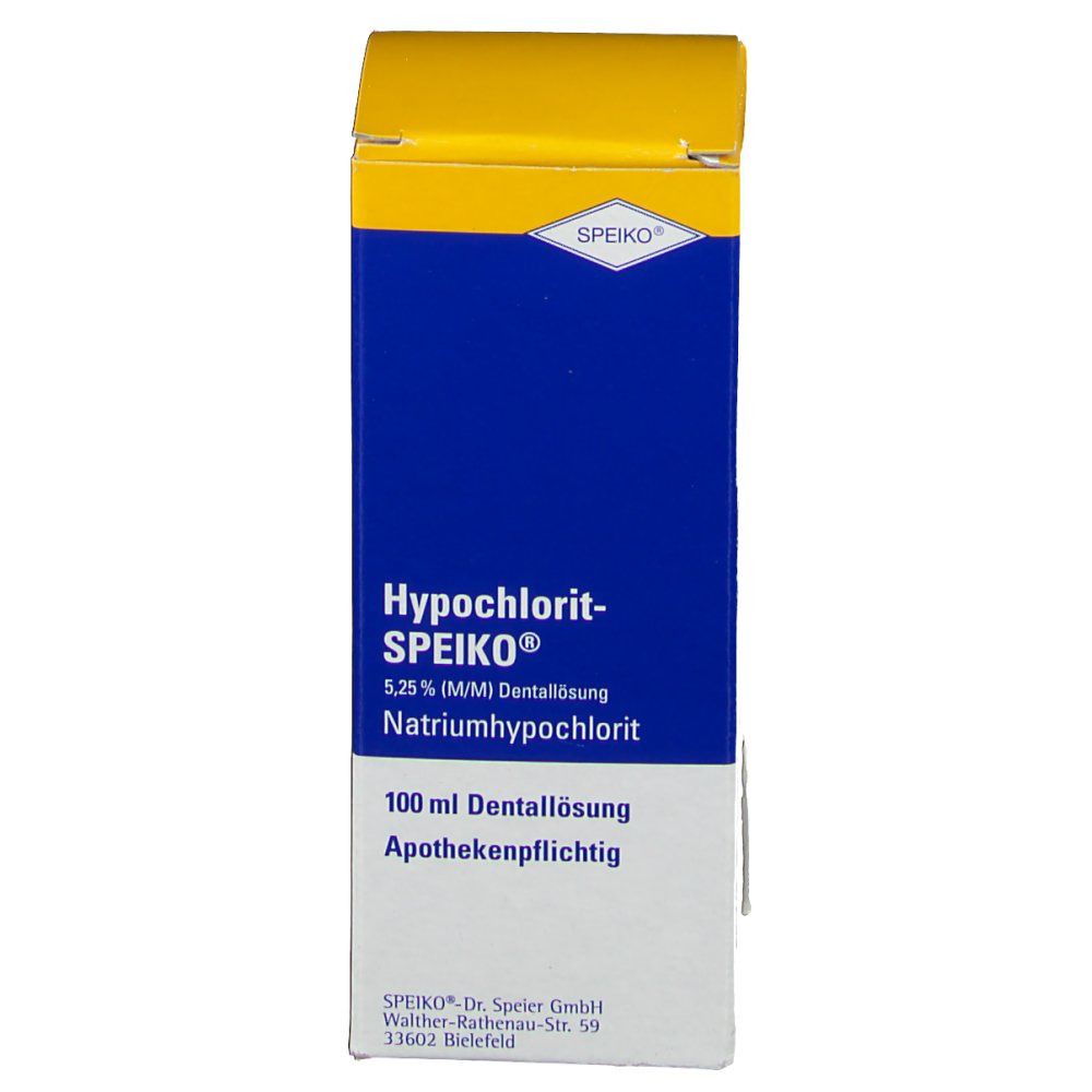 Hypochlorit-SPEIKO 5,25% Dentallösung