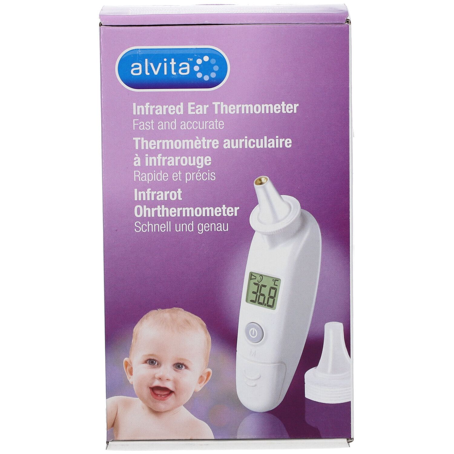 alvita® Infrarot Ohrthermometer