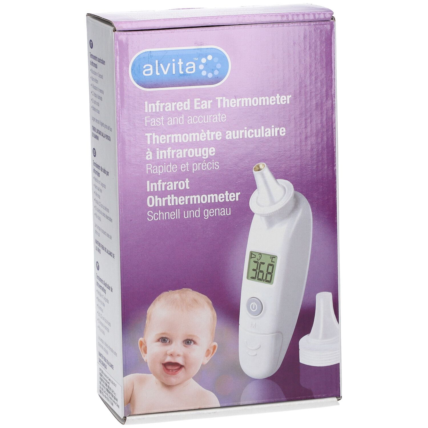 alvita® Infrarot Ohrthermometer