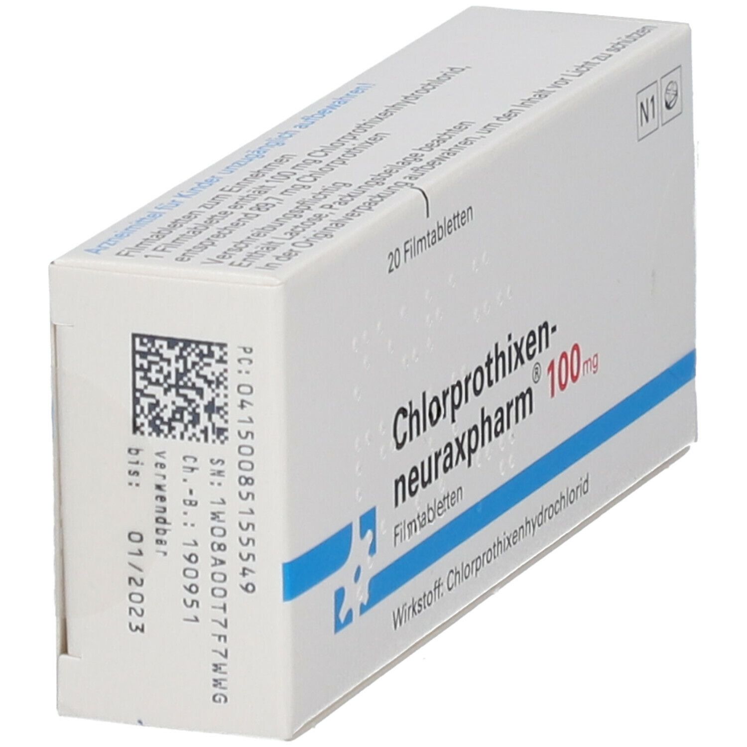 CHLORPROTHIXEN-neuraxpharm 100 Filmtabletten 20 St