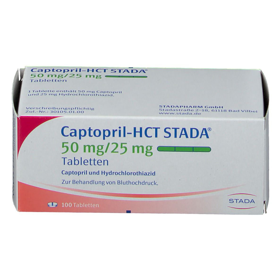 Captopril-HCT STADA® 50 mg/25 mg
