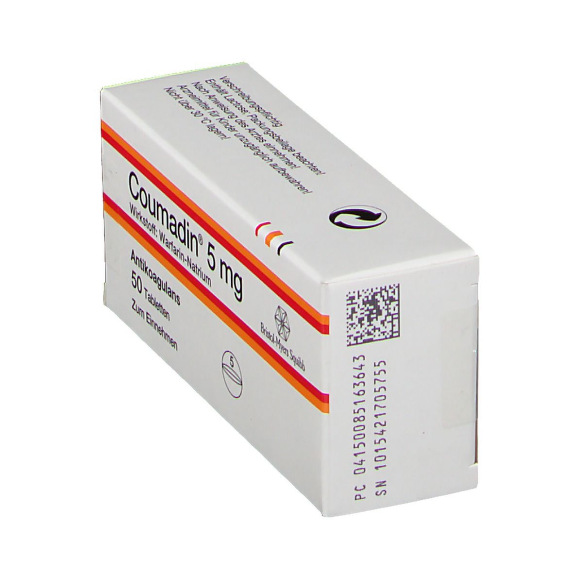 Coumadin 5 mg Tabletten 50 St