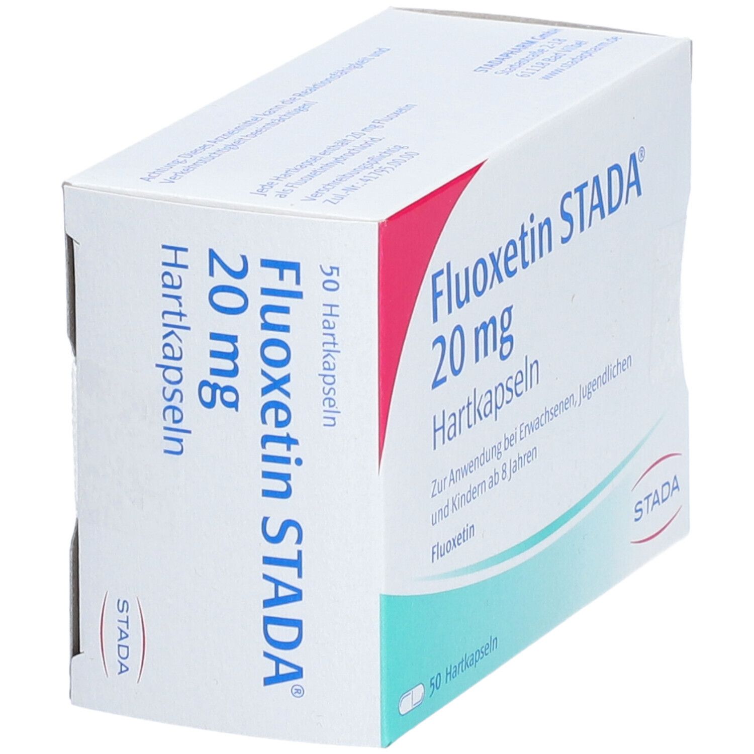 Fluoxetin Stada 20 mg Hartkapseln 50 St