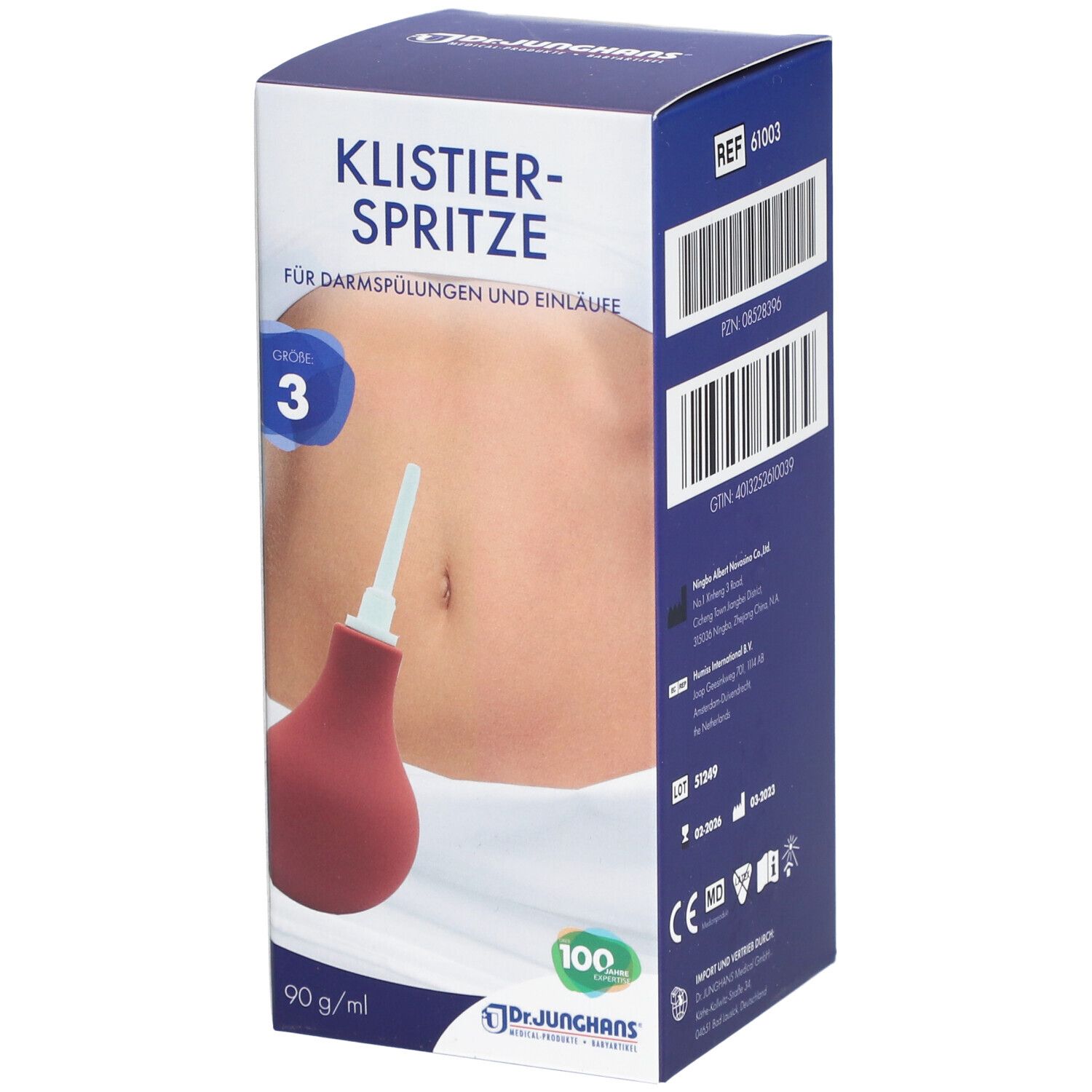 Dr. Junghans Klistierspritze 90 g Gr. 3 1 St SHOP APOTHEKE