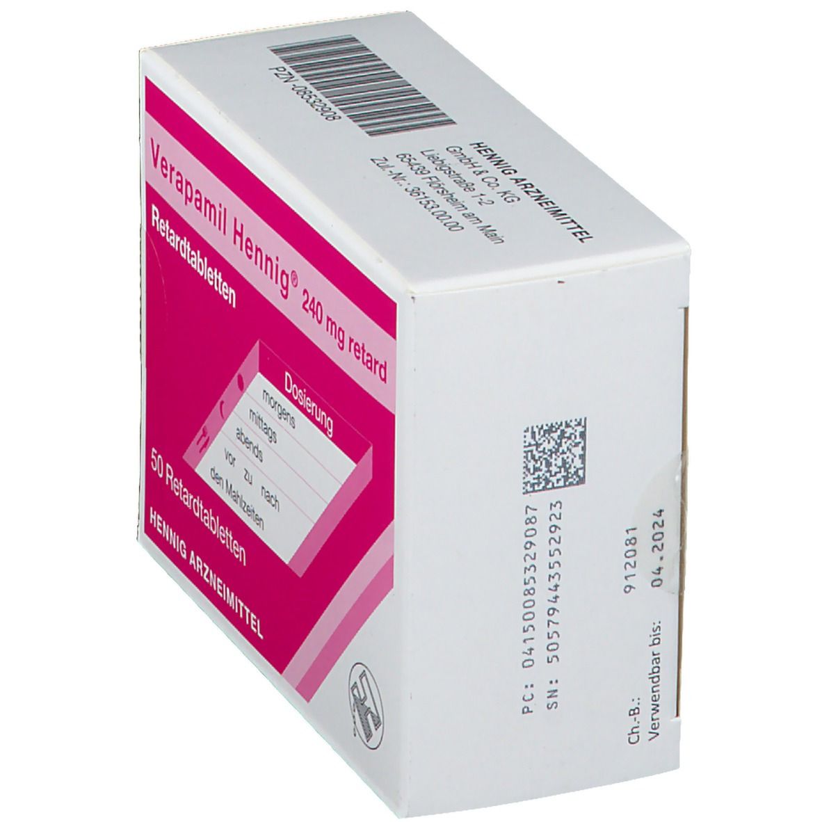 Verapamil Hennig® 240 mg