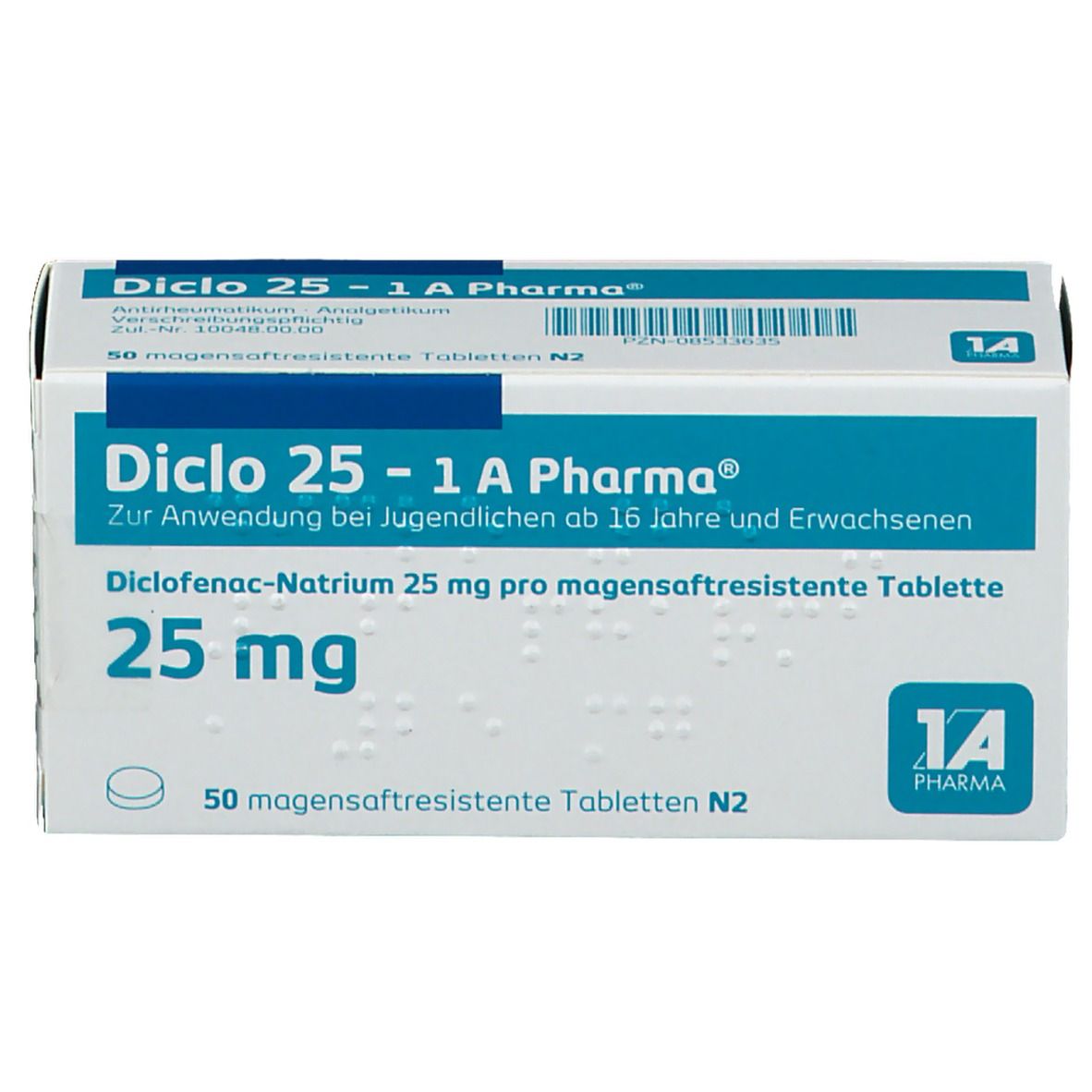 Diclo 25 1A Pharma®