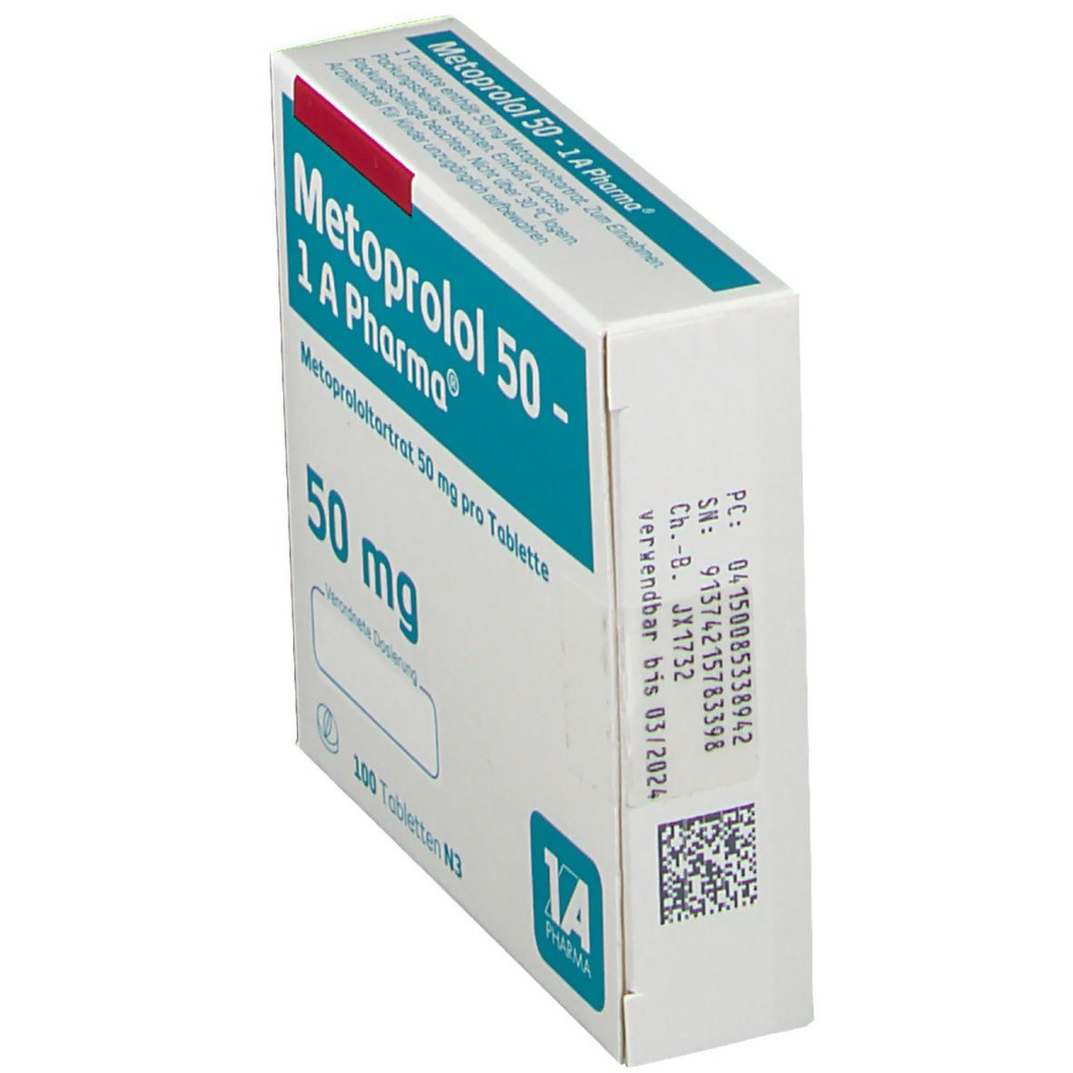 Metoprolol 50 1A Pharma®