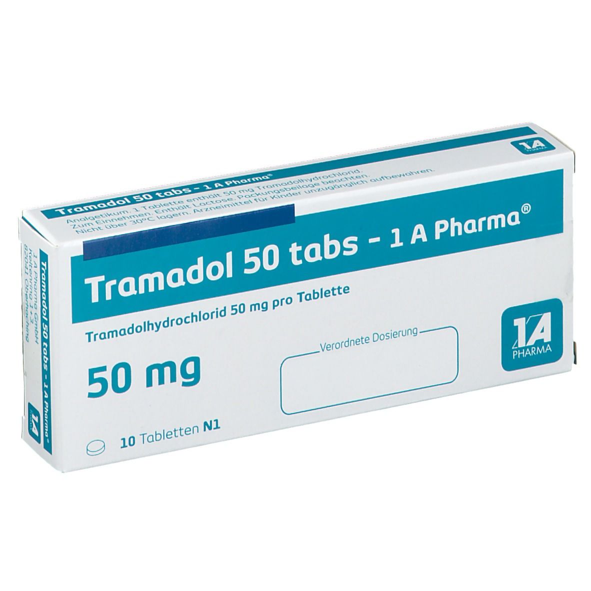Tramadol 50 tabs - 1 A Pharma®